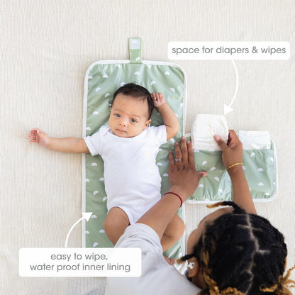 Baby Diaper Bag Organizing Zipper Pouches, Set of 3