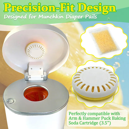 Diaper Pail Deodorizer for Munchkin Step and Pail Diaper Pails
