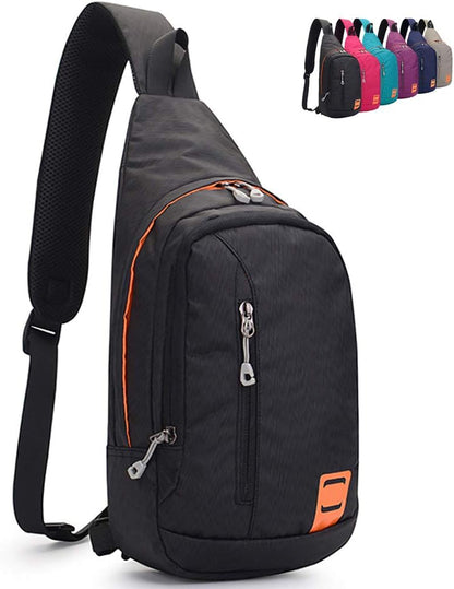 Small Sling Backpack Waterproof Unisex Shoulder Bag Chest Crossbody Daypack