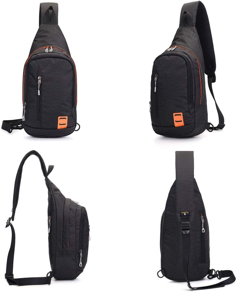 Small Sling Backpack Waterproof Unisex Shoulder Bag Chest Crossbody Daypack