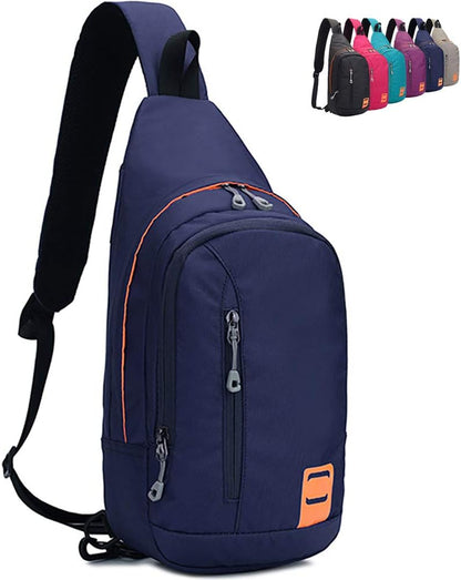 Small Sling Backpack Waterproof Unisex Shoulder Bag Chest Crossbody Daypack