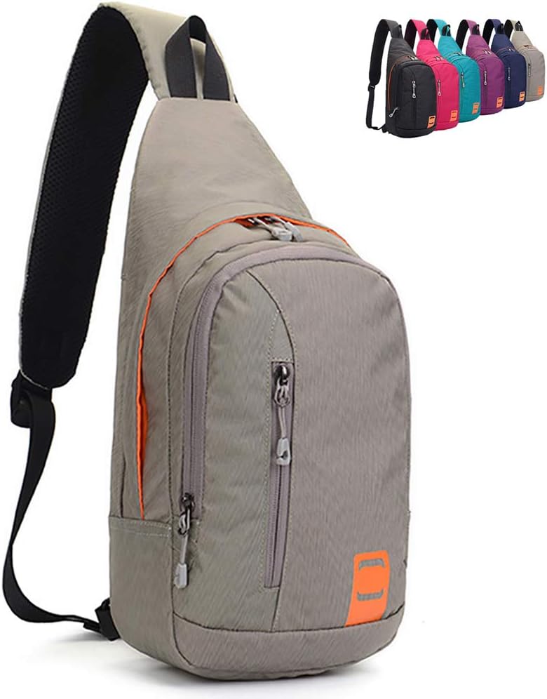 Small Sling Backpack Waterproof Unisex Shoulder Bag Chest Crossbody Daypack