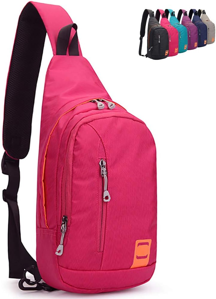 Small Sling Backpack Waterproof Unisex Shoulder Bag Chest Crossbody Daypack
