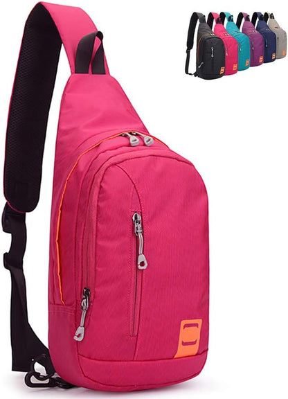 Small Sling Backpack Waterproof Unisex Shoulder Bag Chest Crossbody Daypack