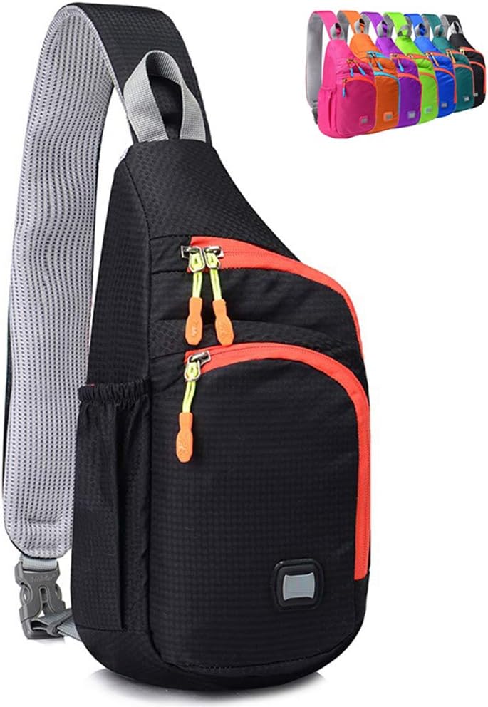 Small Sling Backpack Waterproof Unisex Shoulder Bag Chest Crossbody Daypack
