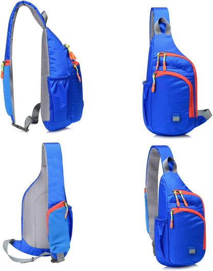 Small Sling Backpack Waterproof Unisex Shoulder Bag Chest Crossbody Daypack