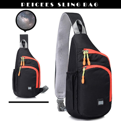 Small Sling Backpack Waterproof Unisex Shoulder Bag Chest Crossbody Daypack