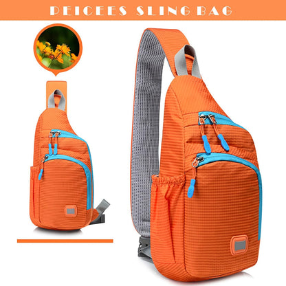 Small Sling Backpack Waterproof Unisex Shoulder Bag Chest Crossbody Daypack