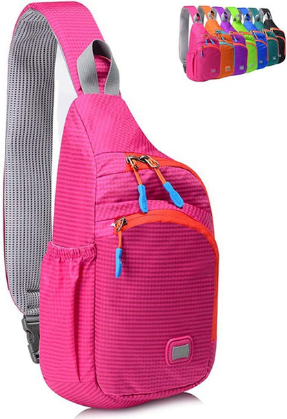 Small Sling Backpack Waterproof Unisex Shoulder Bag Chest Crossbody Daypack