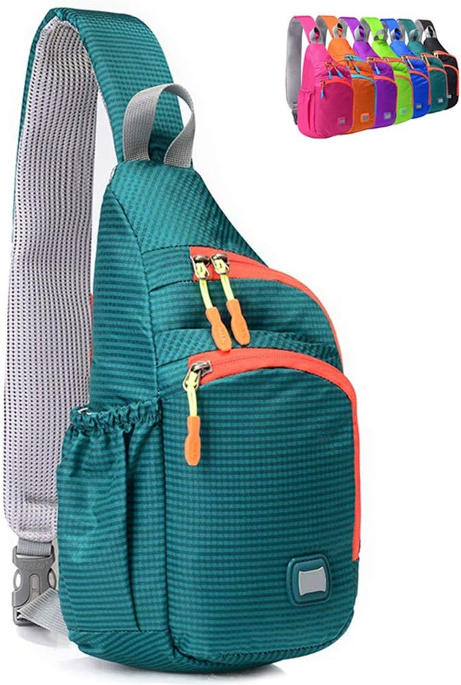 Small Sling Backpack Waterproof Unisex Shoulder Bag Chest Crossbody Daypack