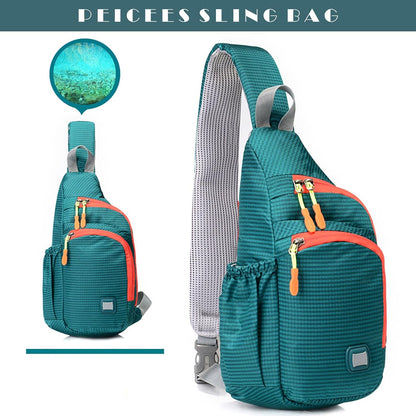 Small Sling Backpack Waterproof Unisex Shoulder Bag Chest Crossbody Daypack