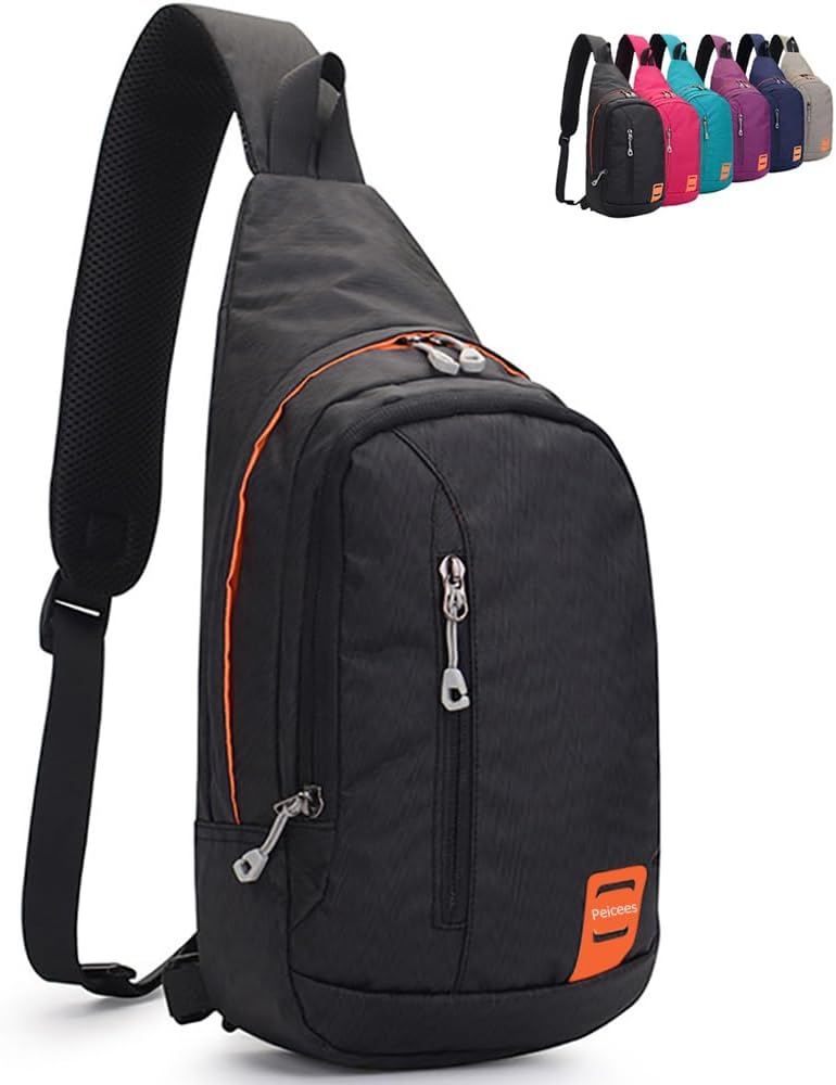 Small Sling Backpack Waterproof Unisex Shoulder Bag Chest Crossbody Daypack