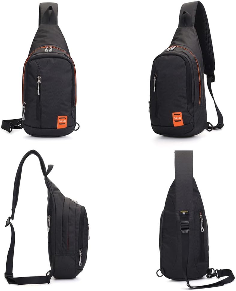 Small Sling Backpack Waterproof Unisex Shoulder Bag Chest Crossbody Daypack