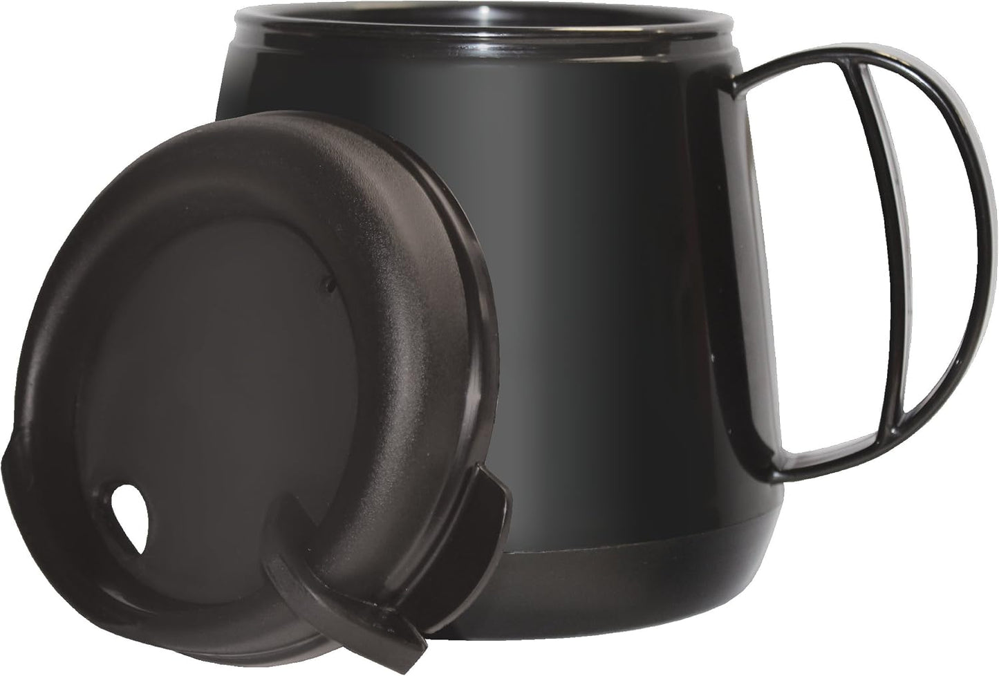 Insulated Wide Body Mug (20oz), Black
