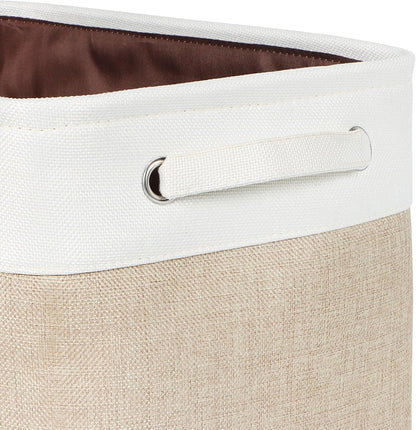 Fabric Storage Bins for Shelves, Rectangle Storage Basket, 3 Pack