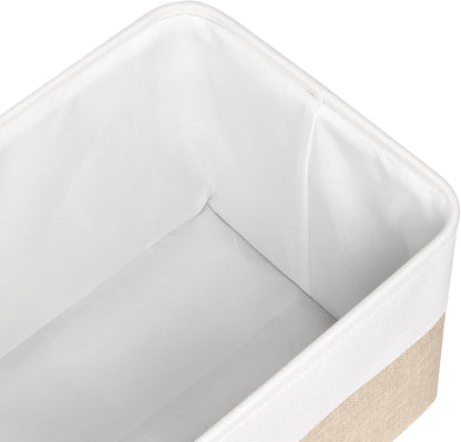 Fabric Storage Bins for Shelves, Rectangle Storage Basket, 3 Pack