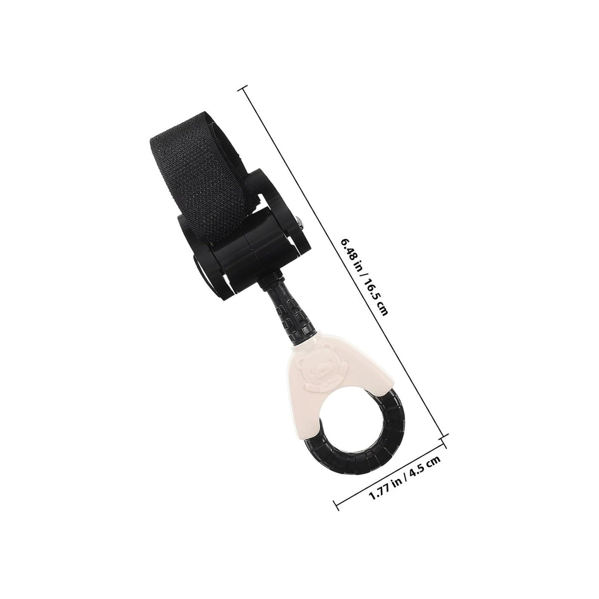 2pcs Front Mounted Universal Hook for Bag and Package Carrying