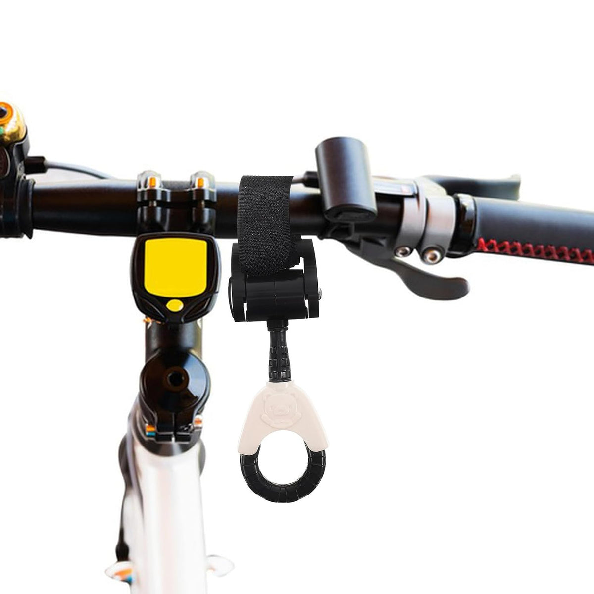 2pcs Front Mounted Universal Hook for Bag and Package Carrying