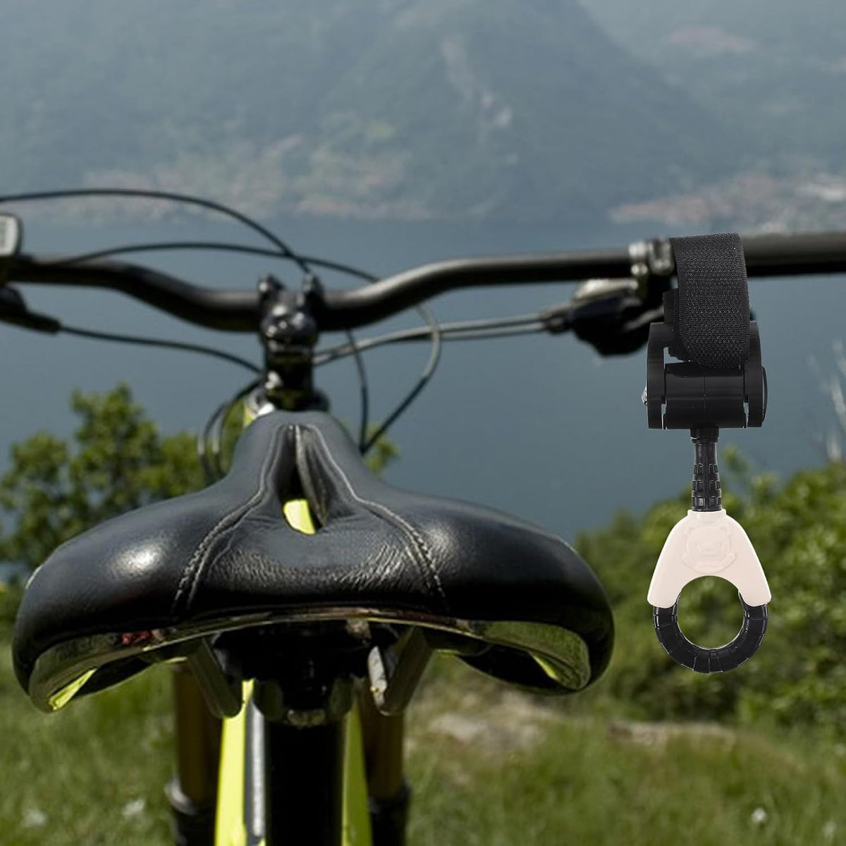 2pcs Front Mounted Universal Hook for Bag and Package Carrying