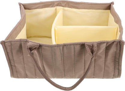 Baby Diaper Caddy Organizer: Waterproof Multi Pocket Bag Purse Organizer for Work Tote Diapers - Bag Base Shaper for Keeps Handbag Neat