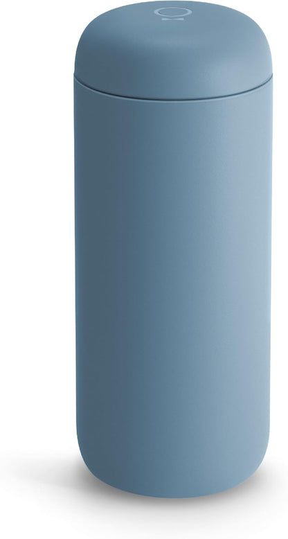 Carter Move Ceramic Lined Travel Coffee Mug 16 oz - Leak-Proof Lid | No Metallic Taste, Dishwasher Safe, Hot 12Hr Cold 24Hr, Stainless Steel Tumbler, BPA-Free, Fits Cup Holders, Sporty Green
