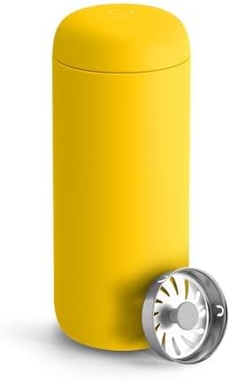 Carter Move Ceramic Lined Travel Coffee Mug 16 oz - Leak-Proof Lid | No Metallic Taste, Dishwasher Safe, Hot 12Hr Cold 24Hr, Stainless Steel Tumbler, BPA-Free, Fits Cup Holders, Sporty Green