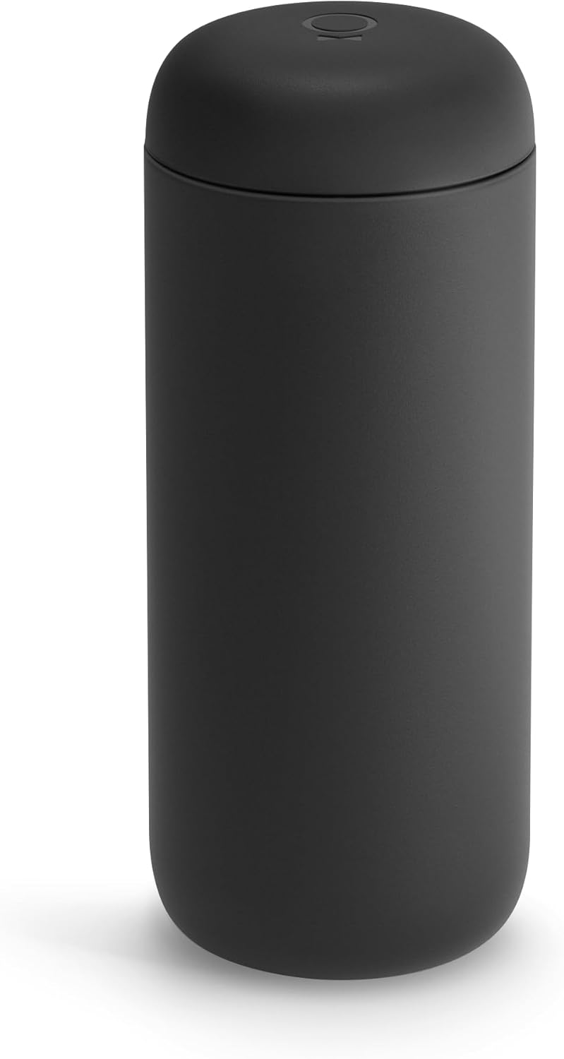 Carter Move Ceramic Lined Travel Coffee Mug 16 oz - Leak-Proof Lid | No Metallic Taste, Dishwasher Safe, Hot 12Hr Cold 24Hr, Stainless Steel Tumbler, BPA-Free, Fits Cup Holders, Sporty Green