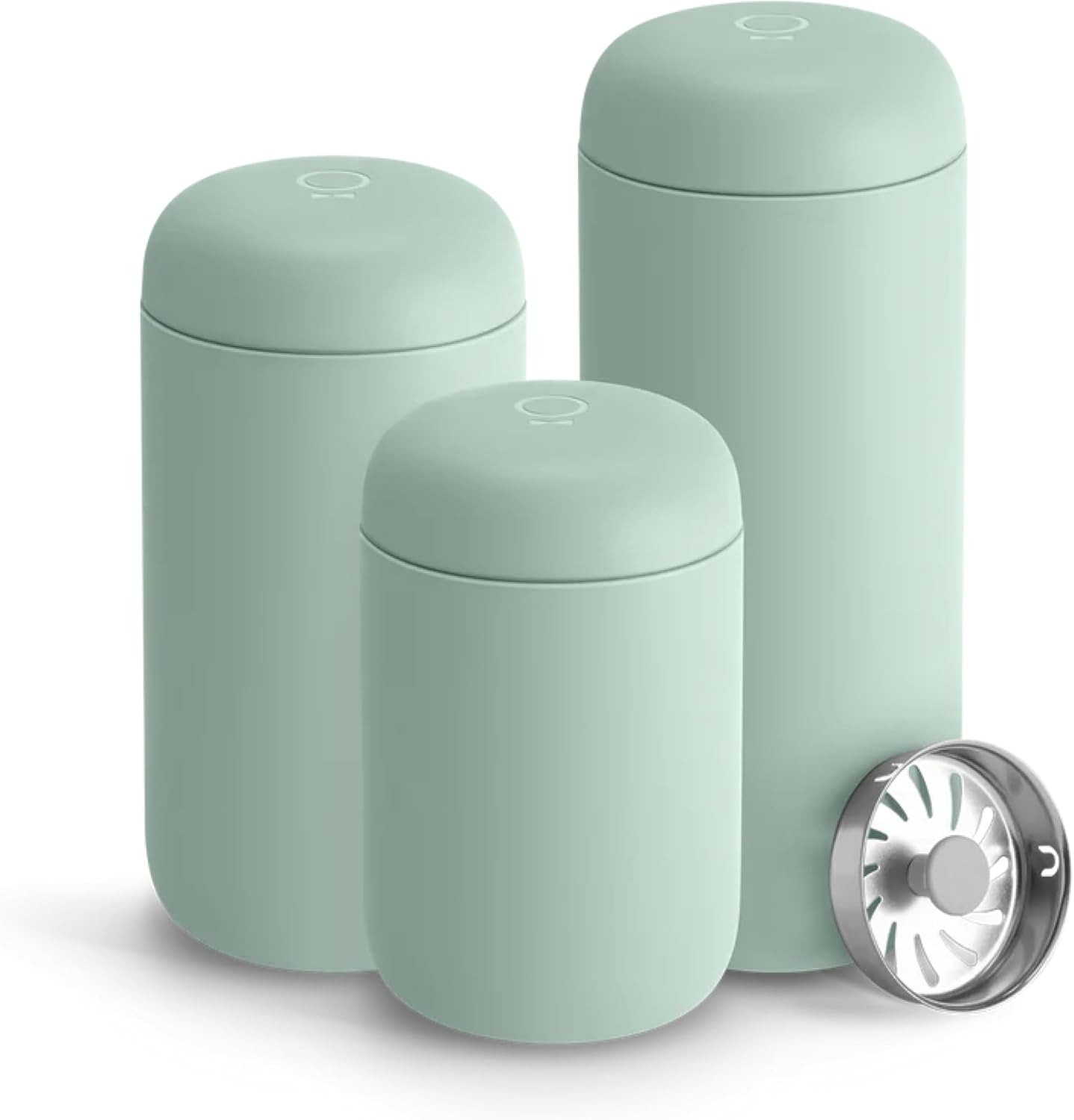 Carter Move Ceramic Lined Travel Coffee Mug 16 oz - Leak-Proof Lid | No Metallic Taste, Dishwasher Safe, Hot 12Hr Cold 24Hr, Stainless Steel Tumbler, BPA-Free, Fits Cup Holders, Sporty Green
