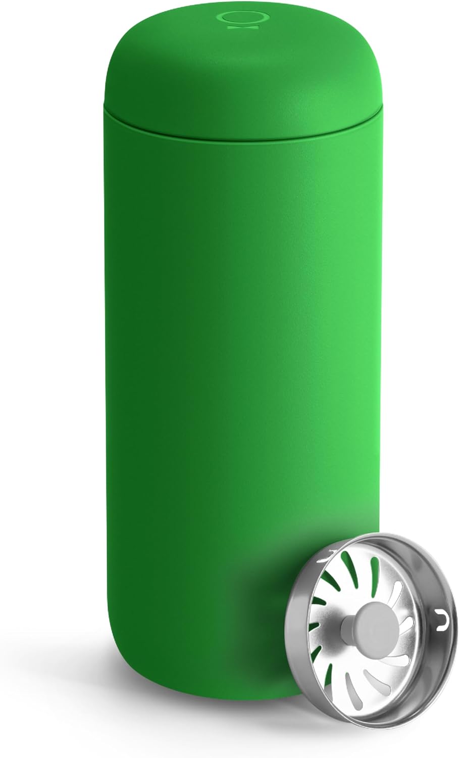 Carter Move Ceramic Lined Travel Coffee Mug 16 oz - Leak-Proof Lid | No Metallic Taste, Dishwasher Safe, Hot 12Hr Cold 24Hr, Stainless Steel Tumbler, BPA-Free, Fits Cup Holders, Sporty Green