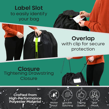 Stroller Bag for Airplane, Reinforced Seams, Tear-Resistant Cover