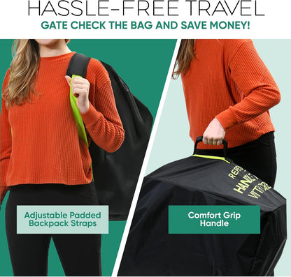 Stroller Bag for Airplane, Reinforced Seams, Tear-Resistant Cover