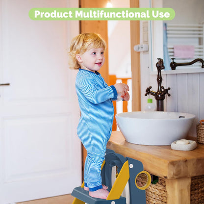 Training Toilet Ladder, Multi-Use, Convenient and Suitable for Most Situations，Girls, Boys