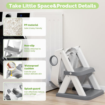 Training Toilet Ladder, Multi-Use, Convenient and Suitable for Most Situations，Girls, Boys