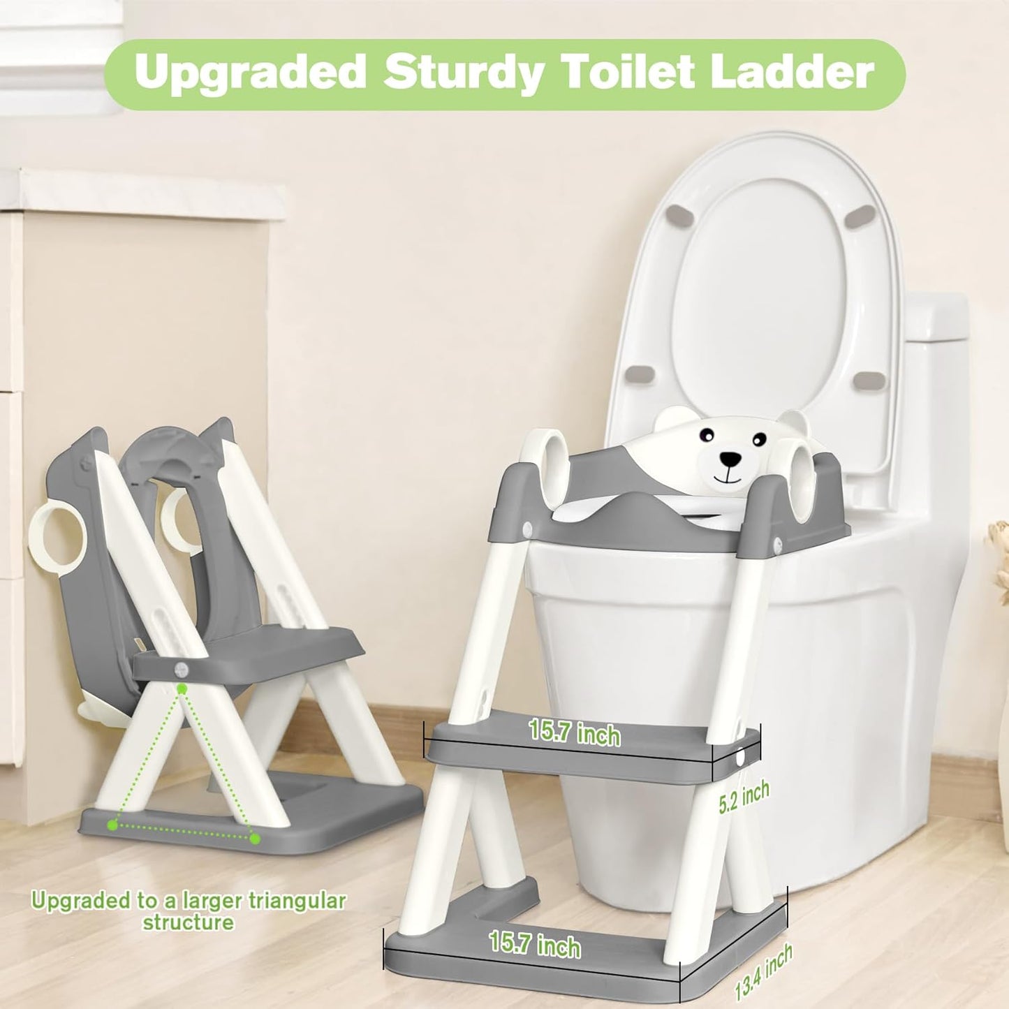 Training Toilet Ladder, Multi-Use, Convenient and Suitable for Most Situations，Girls, Boys