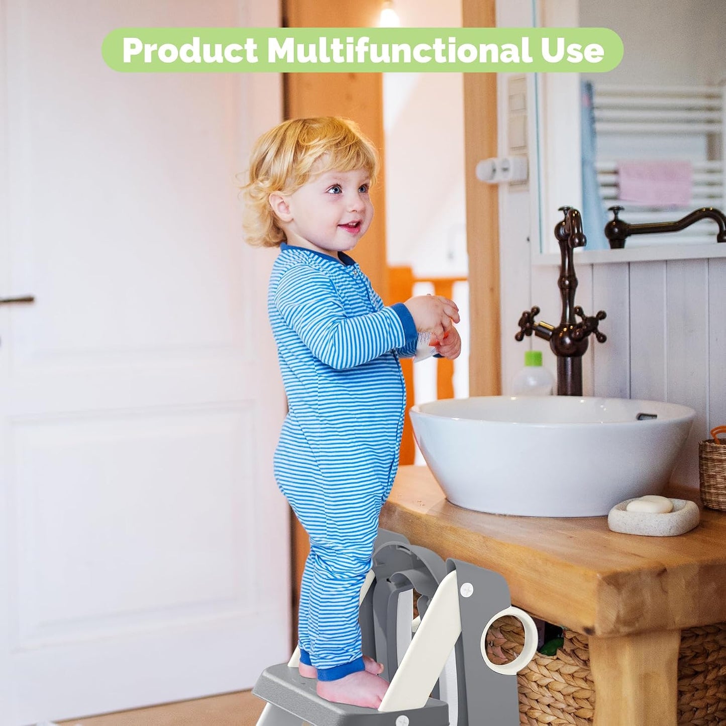 Training Toilet Ladder, Multi-Use, Convenient and Suitable for Most Situations，Girls, Boys
