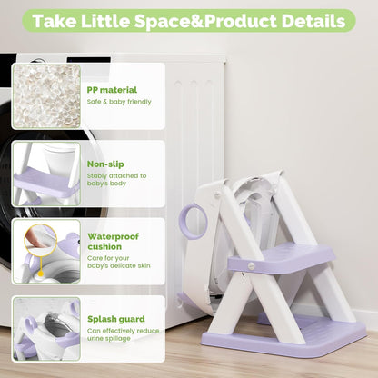 Training Toilet Ladder, Multi-Use, Convenient and Suitable for Most Situations，Girls, Boys