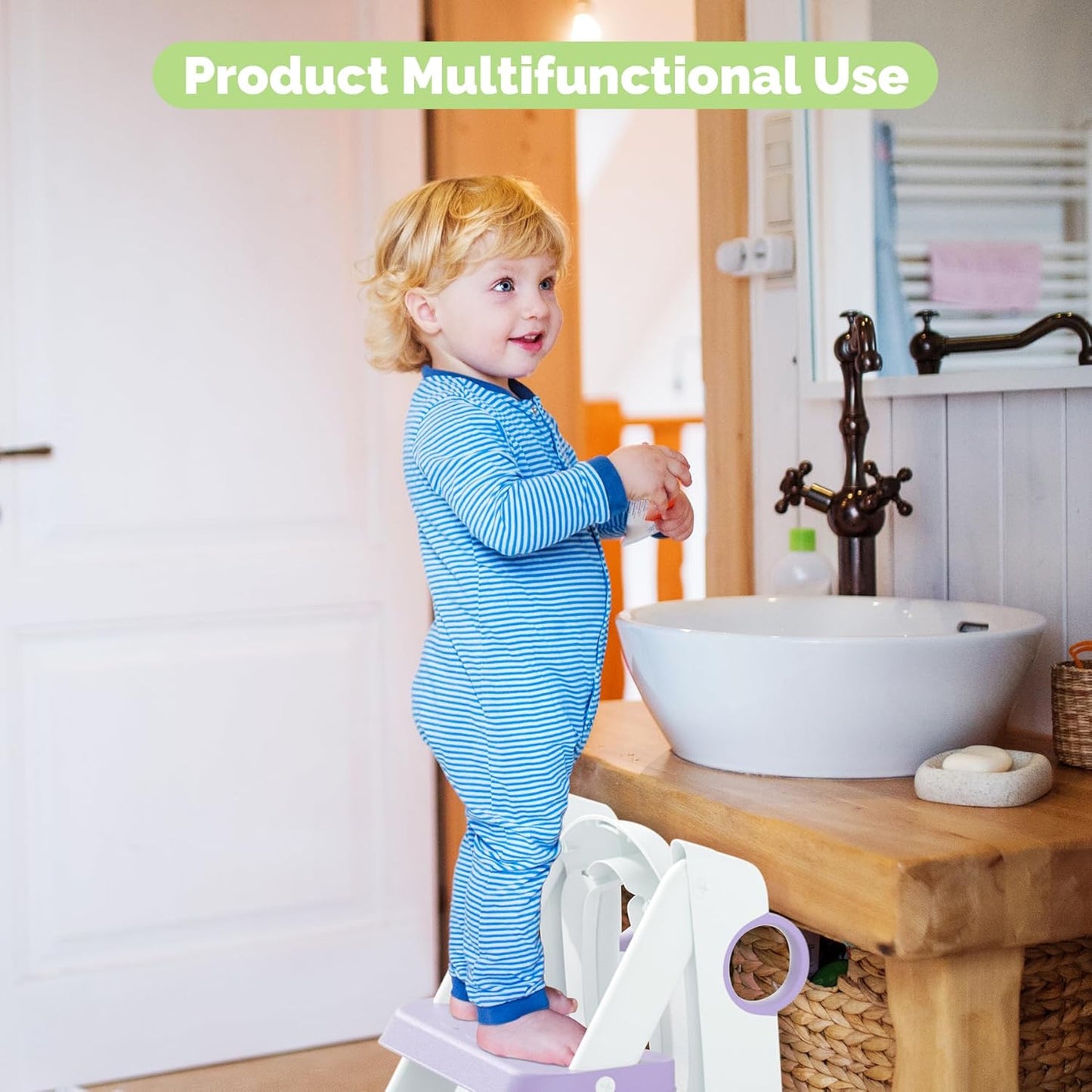 Training Toilet Ladder, Multi-Use, Convenient and Suitable for Most Situations，Girls, Boys