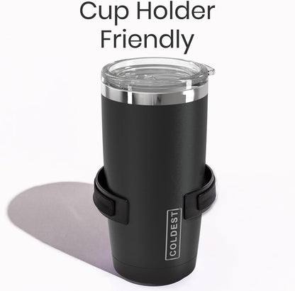 Coffee Tumbler Cups - 100% Spill Proof Tumbler - Stainless Steel Double Insulated - Leakproof Tumblers for Women & Men - Cup Holder Friendly and Easy to Clean (The Persian, 20 oz)
