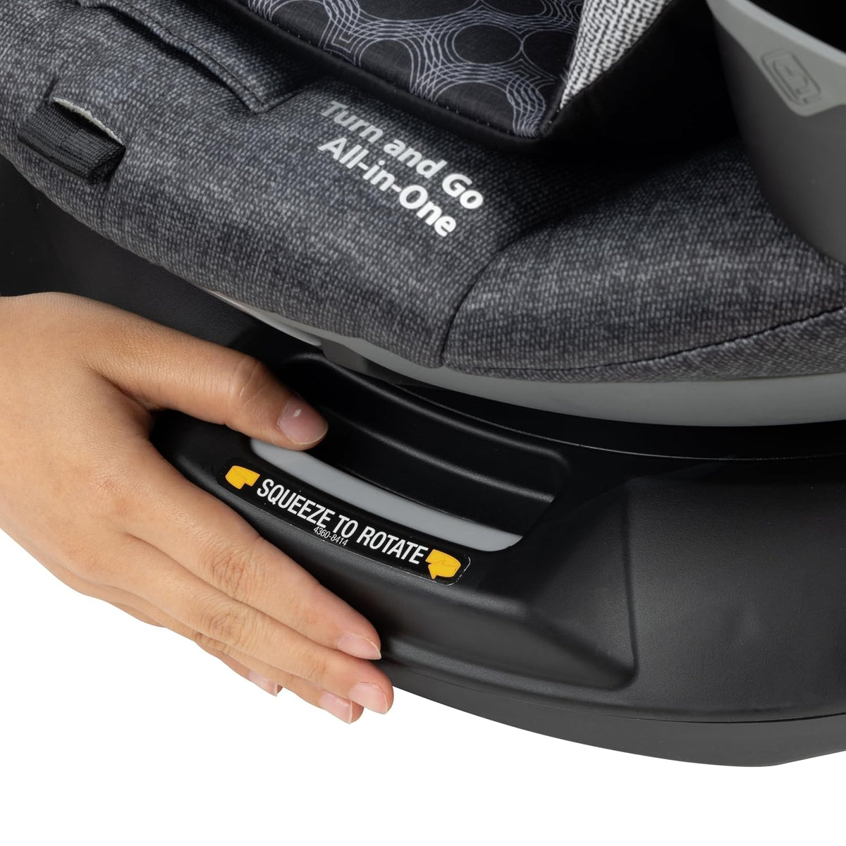 Baby Turn and Go 360 Rotating All-in-One Convertible Car Seat, Vintage Mickey Mouse