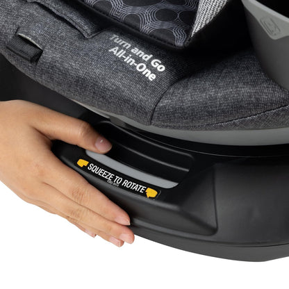 Baby Turn and Go 360 Rotating All-in-One Convertible Car Seat, Vintage Mickey Mouse