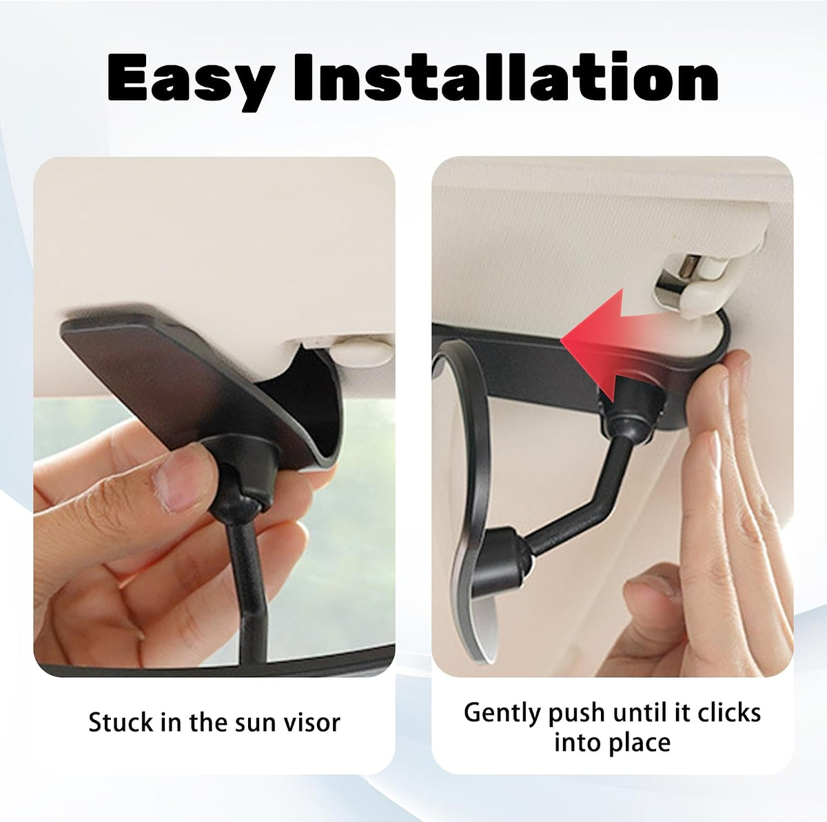 Car Mirror for Baby,360° Adjustable HD Rear View Mirrors Provides a Wide Field of Vision & Observation of the Rear Seat, Auto Convex Mirrors Baby Mirror for Car, Universal Fit (Clip)