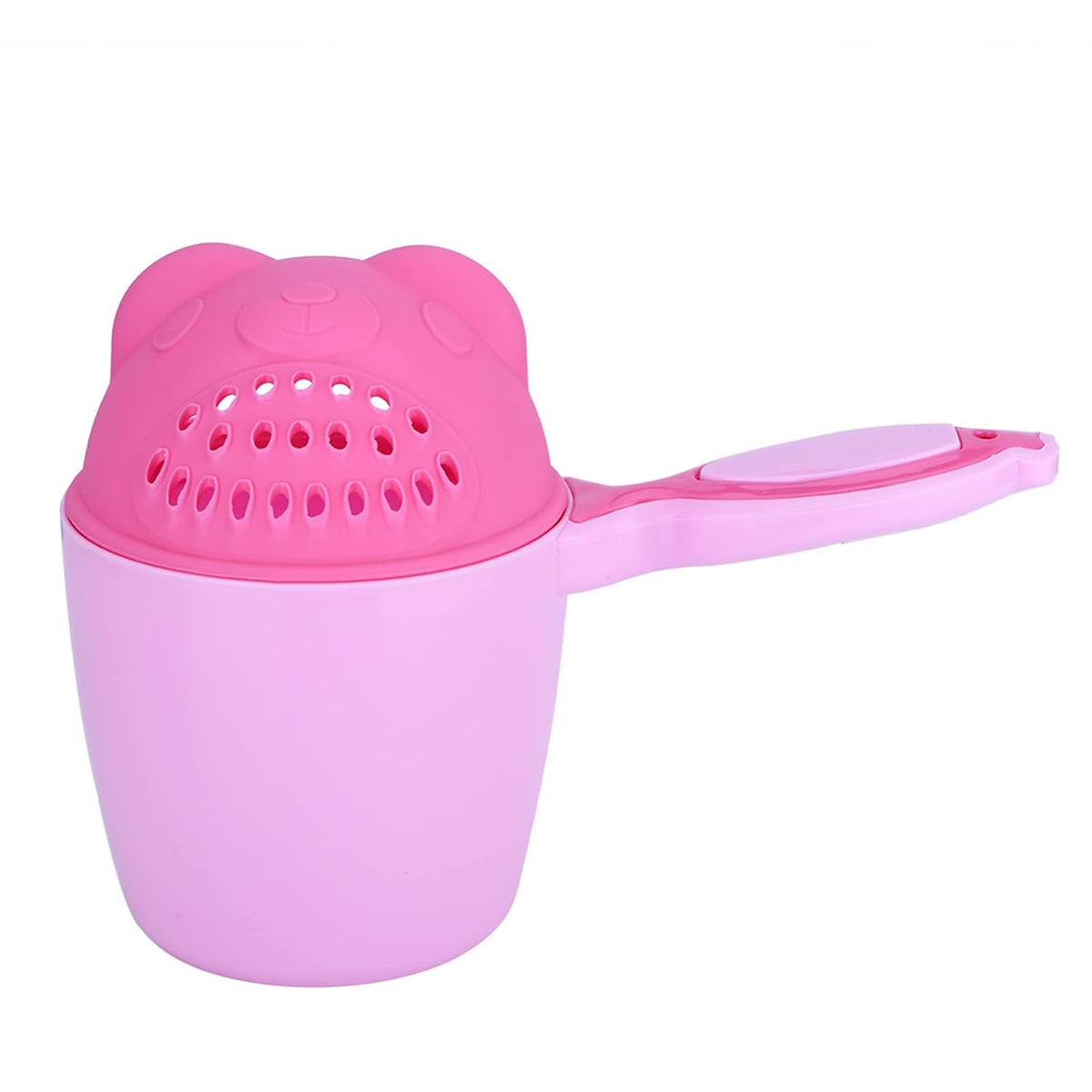 BRRNOO Baby Bath Cup, Shower Cup Bath Detachable Waterfall Baby Rinse Shampoo Multifunction Cute Washing Rinse (Green)