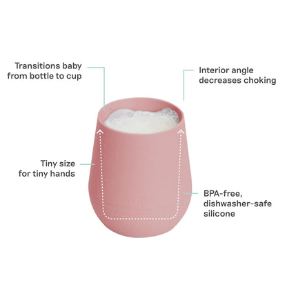 First Foods Bundle 6m+ (Blush) Tiny Bowl + Tiny Spoons + Tiny Cup + Food Cutters Baby Essentials