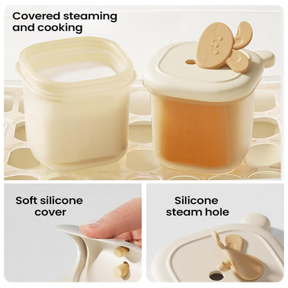 Food Storage Tray, Freezer Portion Container, Breast Milk Freezer Tray