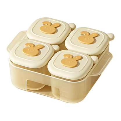 Food Storage Tray, Freezer Portion Container, Breast Milk Freezer Tray
