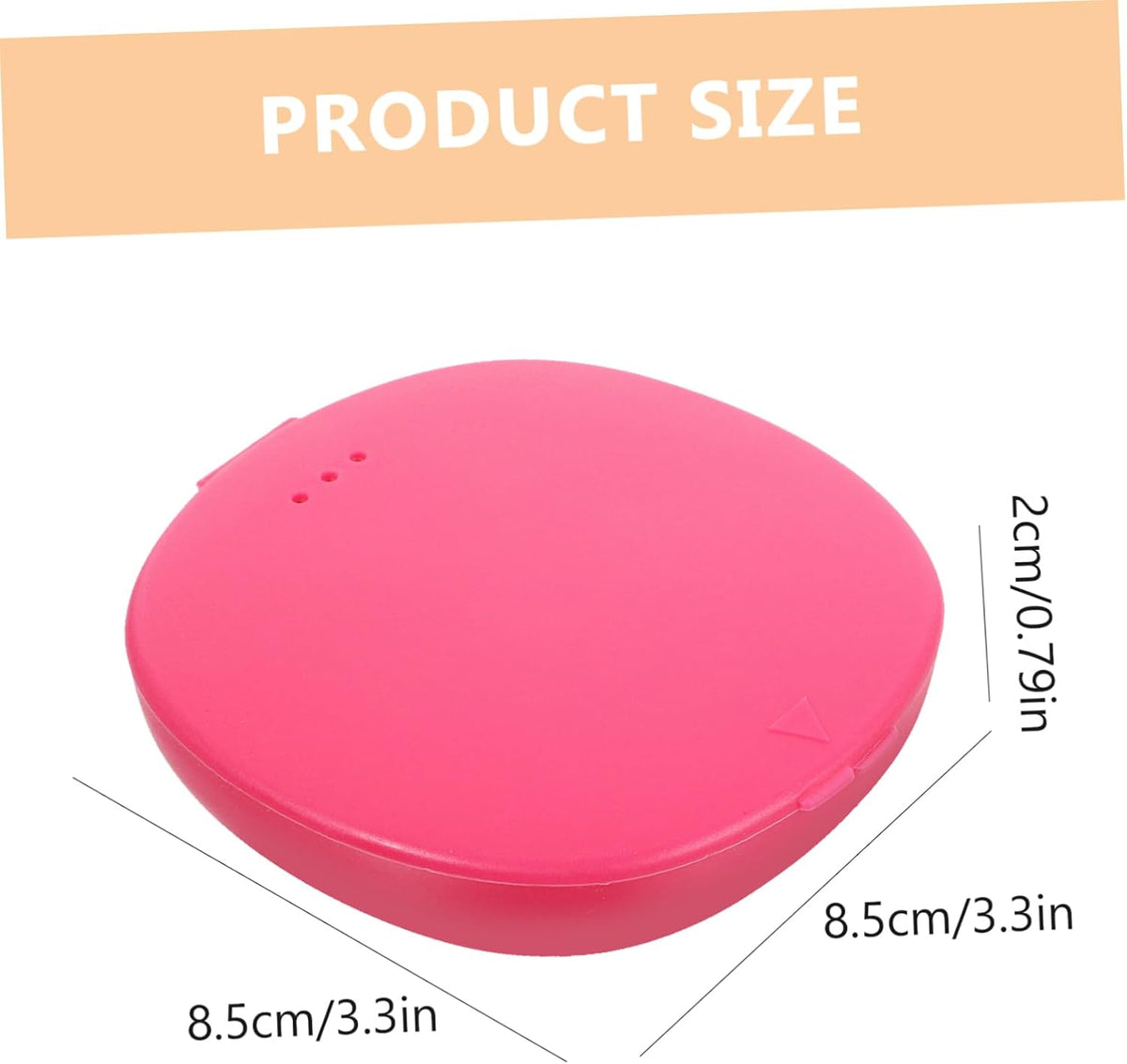2Pcs Silicone Storage Box Portable Holder Lid Reusable Case for Travel and Outdoor Use