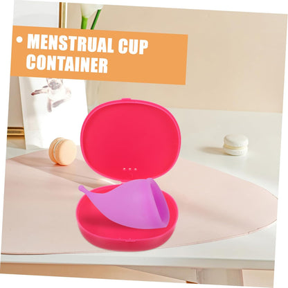 2Pcs Silicone Storage Box Portable Holder Lid Reusable Case for Travel and Outdoor Use
