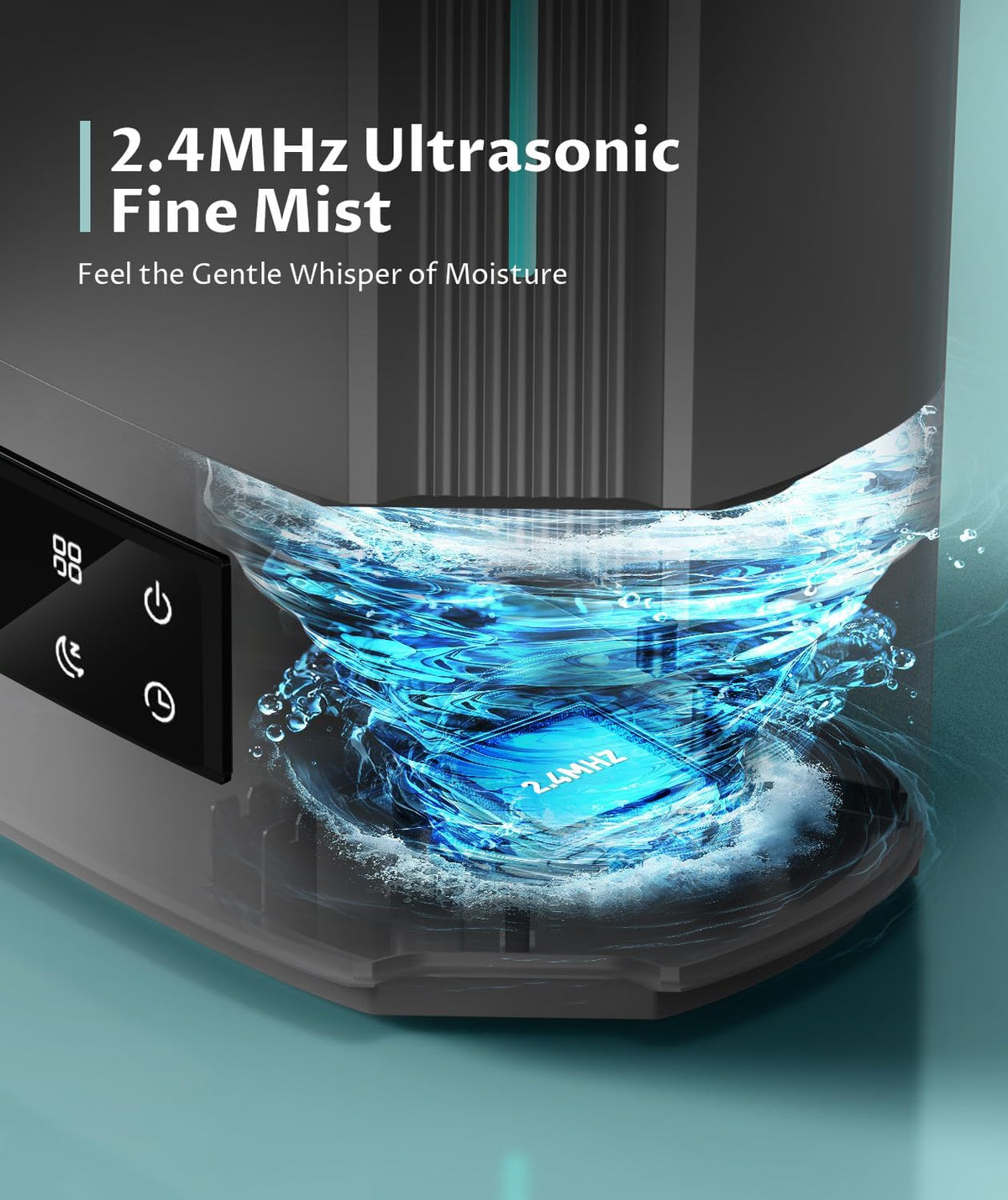 6L Humidifier for Bedroom Large Room Smart Humidistat Control