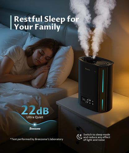 6L Humidifier for Bedroom Large Room Smart Humidistat Control