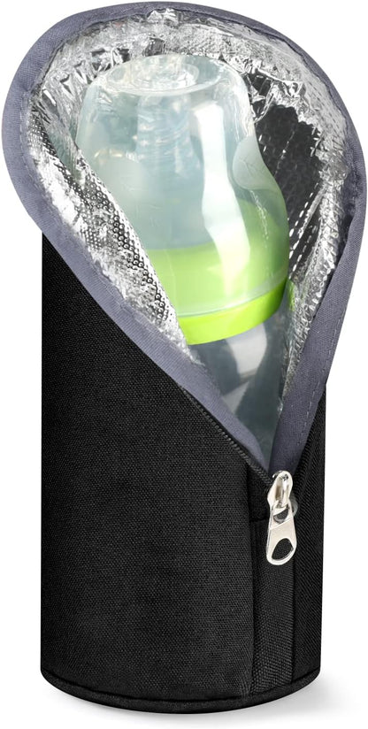 Baby Bottle Cooler Tote Bags, Insulated Breastmilk Cooler Bag, Nursing Bottle Cooler Warmer Bag for Nursing Mom Daycare Travel